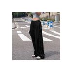Touz Harajuku Zip Detail Çift Çizgili Tracksuit Oversize Eşofman Altı
