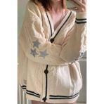 Touz Moda Bej Taylor Swift - Cardigan Oversize Hırka