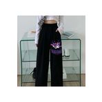 Touz Moda Kuromi Baskılı Oversize Unisex Siyah Eşofman Altı