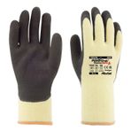 Towa -PG KEVSThermo345S PowerGrab® Kevlar® Astar Üzerine MicroFinish® Lateks Kaplı İş Eldiveni