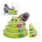 TOWER OF TRACKS ÜÇ KATLI KEDİ OYUNCAĞI
