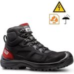 Toworkfor Hıker Black S3 Src Wru Su Geçirmez Iş Botu - Siyah