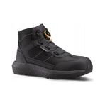 Toworkfor Zero All Black Fast Fit | S3S | Sr | Esd Kompozit Burun Iş Botu - Siyah