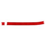 Toworldit Kırmızı Karbon Fiber Direksiyon Vites Kutusu Kapı Kolu Kapağı Pencere Kaldırma Paneli Trim Çıkartması Honda S2000 2004-2009 ile Uyumlu (2 adet/Set Orta Konsol Dekoratif Şerit)