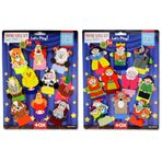 Tox 2 Set 20 Parça T225 T220 Çiftik Hayvanları ve Masal Kahramanları Parmak Kukla