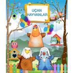 Tox 3 Parça Uçan Hayvanlar Keçe El Kukla Set Eğitici Oyuncak