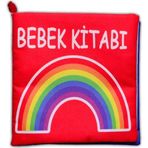 Tox Bebek Renkli Kumaş Sessiz Kitap Bez Kitap Yumuşak Ve Hışırtılı Eğitici Oyuncak