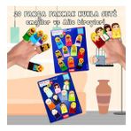 Tox Emojiler ve Aile Bireyleri T106 T751 2 Set 20 Parça Parmak Kukla