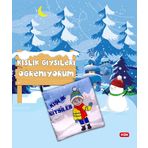 Tox Kışlık Giysiler Kumaş Sessiz Kitap Bez Kitap Yumuşak Ve Hışırtılı Eğitici Oyuncak