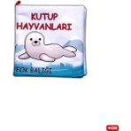 Tox Kutup Hayvanları Kumaş Sessiz Kitap T056 - Bez Kitap