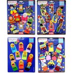 Tox T106 T181 T224 T225 Masal Kahramanları Emojiler Karagöz Hacivat ve Taşıtlar 4 Set 40 Parça Parmak Kukla