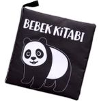 Tox T138 Bez Kitap Siyah Beyaz Vahşi Hayvanlar Kumaş Sessiz Kitap