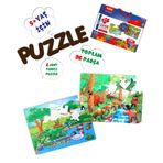 Tox T15 Orman 5+ Keçe Yapboz 5 Yaş Puzzle