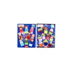 Tox Taşıtlar ve Aile Bireyleri T752 T181 2 Set 20 Parça Parmak Kukla