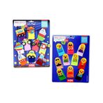 Tox Taşıtlar ve Emojiler T106 T181 2 Set 20 Parça Parmak Kukla