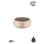 ToXA Aranjman Saksı 2 Litre Kahve Gold Moka 23cm Menekşe Kaktüs Sukulent Saksısı Plastik No2
