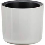 ToXA Mimoza 7cm Beyaz 0,2 Litre Mini Boy Kaktüs Sukulent Saksısı Süzgeçli Minik Parlak Saksı 7 cm - 0,2L