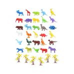Toy Play 36 Parça Hayvanlar Alemi Mini Figür Seti 4-6 Cm Sku720-713-706