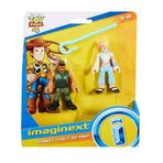 Toy Story GBG89-GFD13 4 Combat Carl Bo Peep Imaginext İkili Figür