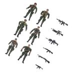 TOYANDONA 1 Takım asker modeli terazi modelleri orantılı model özel kuvvetler rakamları oyun seti minyatür insanlar mini aksiyon figürleri kum masası heykel