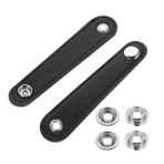 TOYANDONA 2 Adet Akordeon Körüklü Kayış Evrensel Akordeon Tokası Yedek Akordeon Aksesuarı Körüklü Kemer Parçaları Tokalı Evrensel Kemer Tokanın Altında Akordeon Için Kayış Black Uzay Derisi