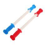 TOYANDONA 2 Erkek Kız İçin Plastik Sallanan At Tutamağı Konforlu ve Güvenli Oyuncak Sallanan At Aksesuarı Ahşap ve Plastik Modellerle Uyumlu