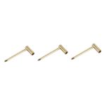 TOYANDONA 3 Adet Gitar Tamir Aletleri 7mm Kutu Anahtarı Metal Truss Rod Anahtarı Elektrik Gitarlar Için Kolay Ayarlama Aracı Gitar Aksesuarı
