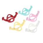 TOYANDONA 5 Adet Bebek Şişesi Sapı Seti Silikon Biberon Sapları Yeni Doğanlar İçin - Düşen Ergonomik Tasarım 160ml-330ml Yeni Doğan Bebek Şişeleri