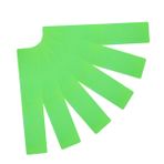 TOYANDONA 6pcs Court Market Marka Mahkeme Hattı İşaretçisi Dış Mahkeme Için Plastik Hat İşaretleri Yeşil