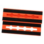 TOYANDONA Gitar efektleri kurulu küçük pedalboard gitar efektleri pedal kurulu elektro gitar efektli pedal board taşınabilir gitar pedalı kurulu efekt pedalı kurulu eva Turuncu