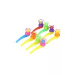 Toyaş 20 Adet Oyuncak Saksafon Popit Pipet Top Üfleme Oyunu Hediyelik Parti Eğlencesi