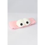 Toyaş Baykuş Peluş Bandana Makyaj Spa Saç Bandı Pembe