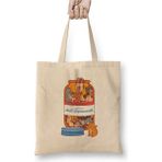 Toyaso Anti Depresan Kedi Beyaz Bez Çanta Uzun Saplı Alışveriş Çantası Plaj Çantası - 34*40 cm - 001-Beyaz