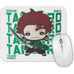 Toyaso Demon Slayer Tanjiro Kamado Iblis Keser Temalı Mouse Pad