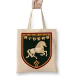 Toyaso Yüzüklerin Efendisi Lord Of The Rings Rohan Riders Bez Çanta Uzun Saplı Alışveriş Çantası - 34x40 - 001 - Beyaz