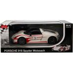Toybaby 70710 1:14 Uzaktan Kumandalı Porsche 918 Spyder Weissach Işıklı Araba 32 cm