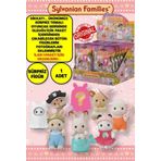 TOYFEST 1 Adet Sylvanian Families Sevimli Kostüm Temalı Sürpriz Mini Bebek - 5 Cm - 1 Adet