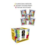TOYFEST 100 Paket (700 Sticker) FIFA World Cup 2026 Panini STICKER Resmi Koleksiyon Çıkartma