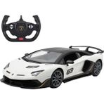 Toyfest 1:14 Uzaktan Kumandalı Lamborghini Aventador Svj Işıklı Araba - Beyaz