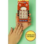 TOYFEST 12 li Yapışkan Stickerlı Renkli Baskılı Çocuk Takma Tırnak Oyuncak Seti - 5- 14 Yaş Arası - Model 31