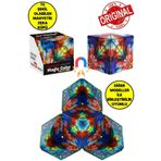 TOYFEST 3 Boyutlu Stress Giderici Manyetik Geometrik Mozaikli Mıknatıslı Akıl Zeka Rübik Küp - Renkli - 2