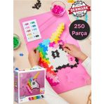 Toyfest 3929 Plus Minecraft Temalı Kutuda By Number Unicorn 250 Parça Lego
