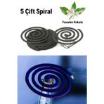 TOYFEST 5 Çift (10 Adet) Spiral Sinek ve Haşere Kovucu Spiral