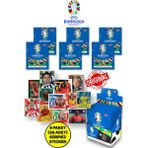 Toyfest Almanya Euro 2024 Avrupa Şampiyonası Match Attax - 6 Adet Futbolcu Sticker Paketi (36 Adet Sticker) - Renkli