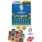 Toyfest Almanya Euro 2024 Avrupa Şampiyonası Match Attax - Resmi Futbolcu Multipack Stickers - Renkli