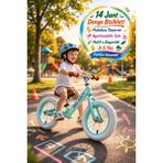 Toyfest Balance 14 Jant Denge Bisikleti Pedalsız Hafif Çocuk Bisikleti 3-5 Yaş Ayarlanabilir Sele