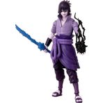 Toyfest Bandai Sasuke Rinnegan/Mangekyo Sharingan Eklemleri Oynayabilen Poz Verilebilen Anime Figür - 15 Cm