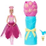 Toyfest Barbie Petal Pop Barbie Bebek ve Aksesuarları Lale Oyun Seti