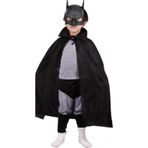 Toyfest Batman Pelerinli Maskeli Çocuk Parti Kostümü - (7 - 14 Yaş Arası) - 90 Cm