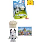 Toyfest Blueyplus Aksesuarlı Tekli Figür Seti Muffin ve Aşçı Şapkası - 7 cm